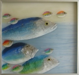 41 x 41 cm - Tins of sardines